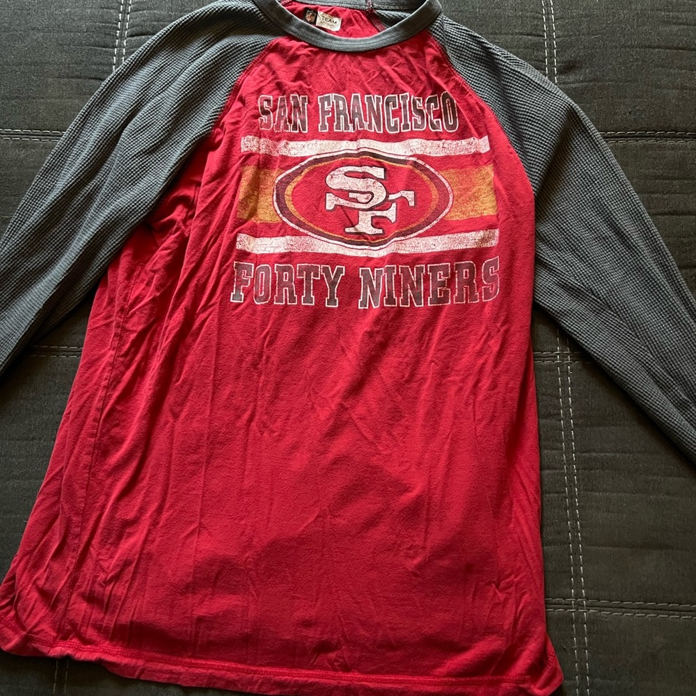 Long sleeve 49ers shirt